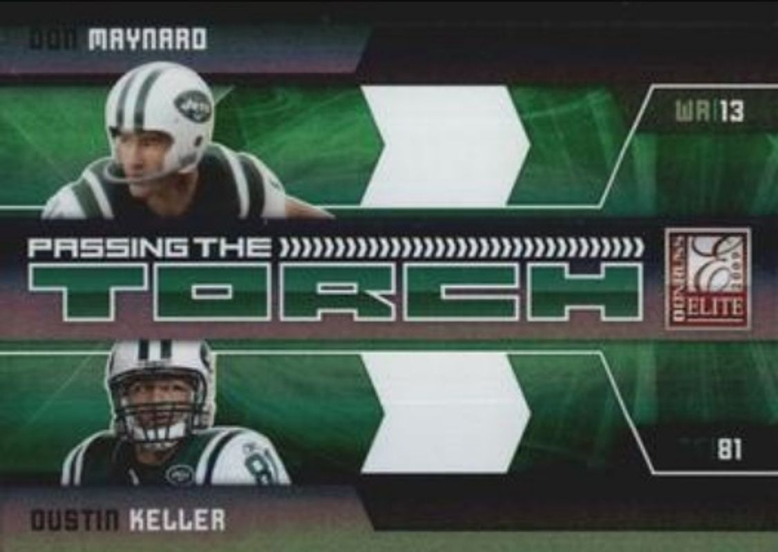 2009 Donruss Elite #6 Passing the Torch - Green /499