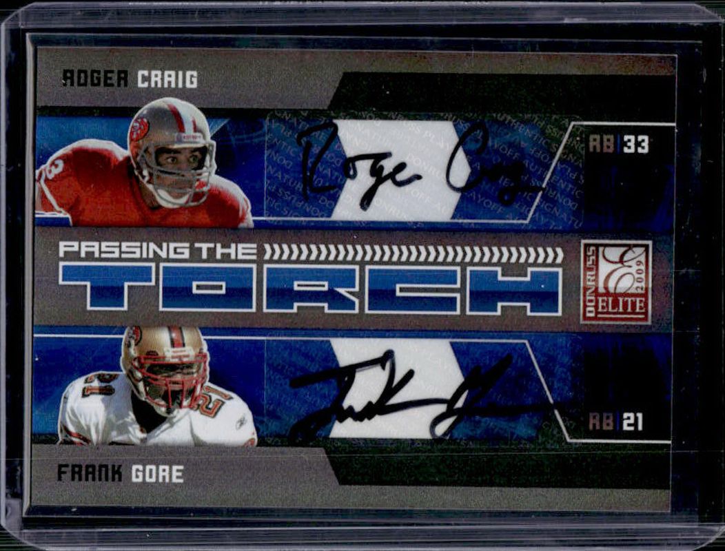 2009 Donruss Elite #12 Passing the Torch Autographs /25