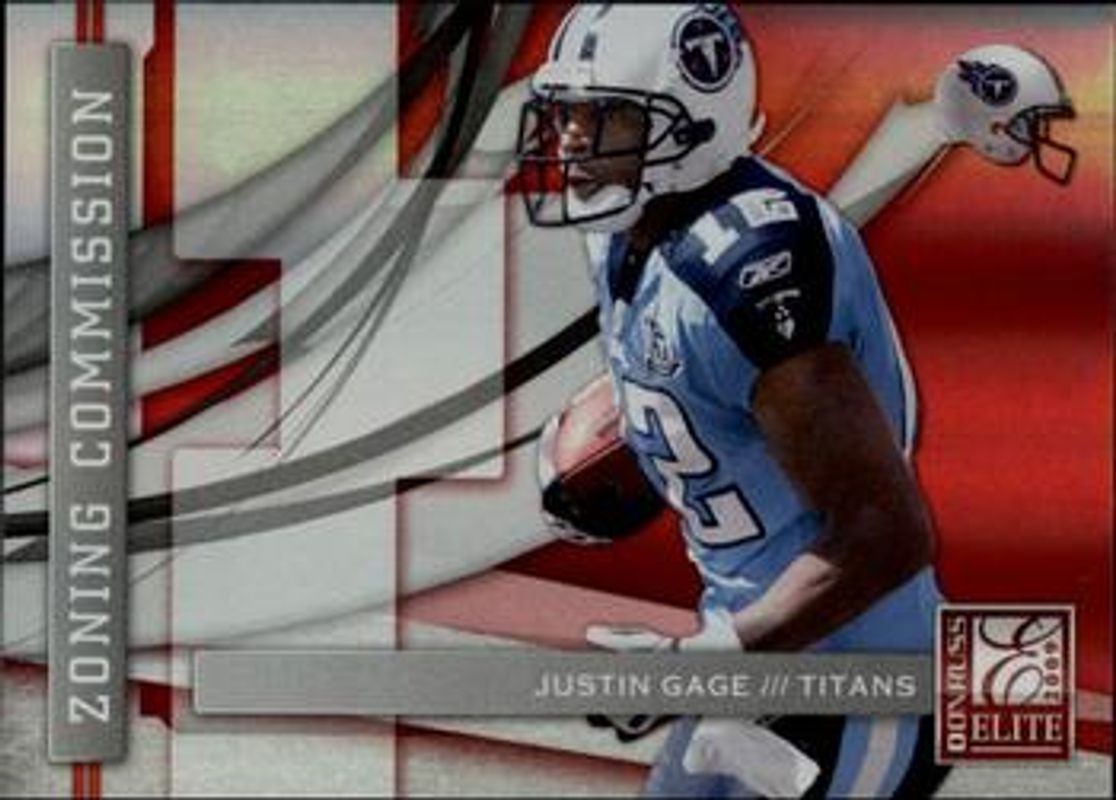 2009 Donruss Elite #14 Zoning Commission - Red /199