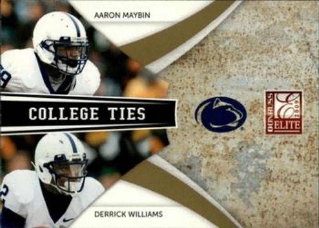 2009 Donruss Elite #11 College Ties Combos - Gold /399