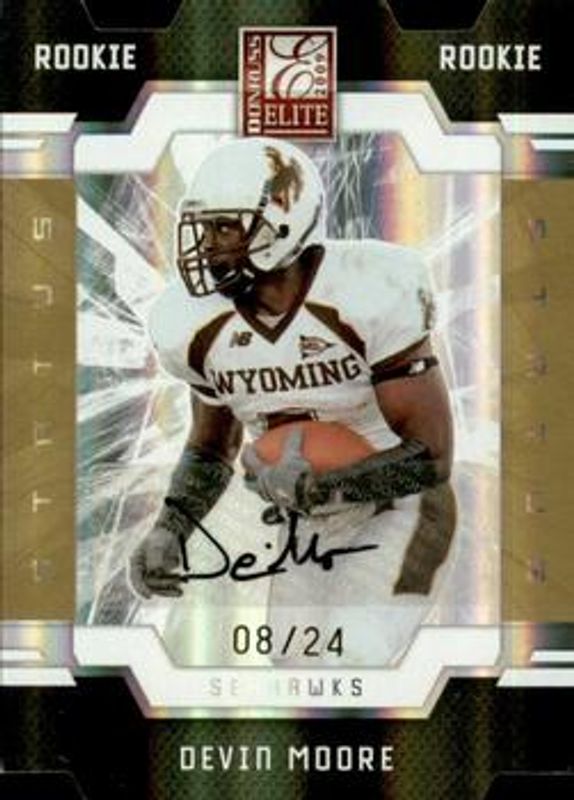 2009 Donruss Elite #132 Status Autographs - Gold /24