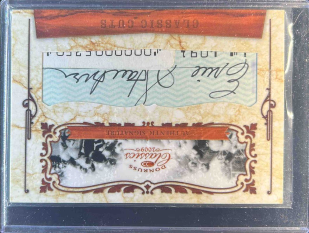 2009 Donruss Classics #45 Classic Cuts /100