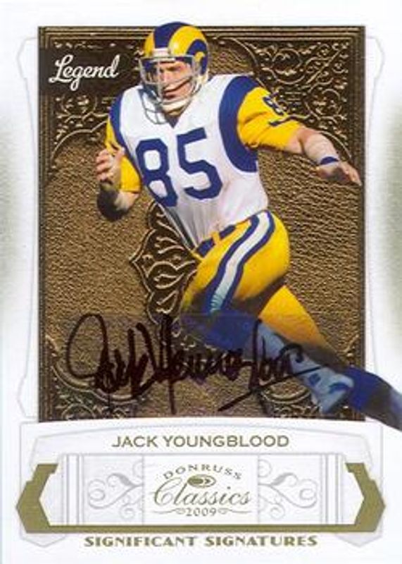 2009 Donruss Classics #121 Significant Signatures - Gold /20
