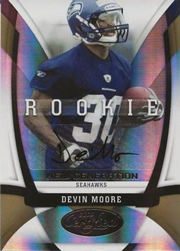 2009 Donruss Certified #153 Mirror Gold Signatures /25