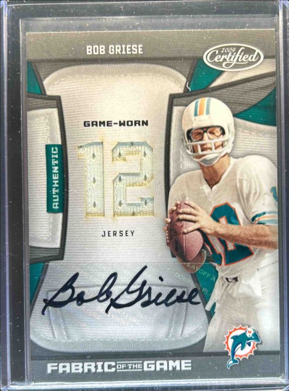 2009 Donruss Certified #17 Fabric of the Game Jersey Number Autographs /25