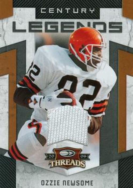 2009 Donruss Threads #10 Century Legends Materials /250