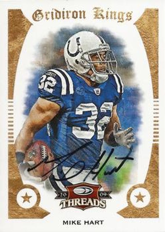 2009 Donruss Threads #38 Pro Gridiron Kings Autographs /100