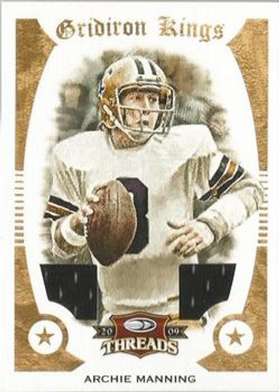 2009 Donruss Threads #6 Pro Gridiron Kings Materials /250