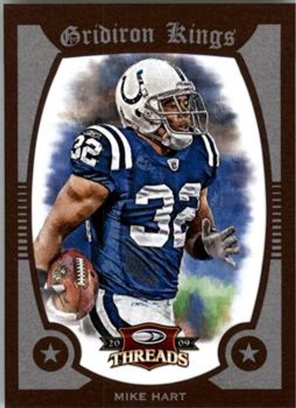 2009 Donruss Threads #38 Pro Gridiron Kings Framed - Red /100