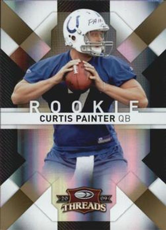 2009 Donruss Threads #125 Gold Holofoil /50
