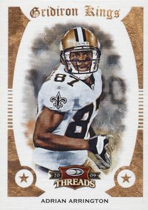 2009 Donruss Threads #1 Pro Gridiron Kings