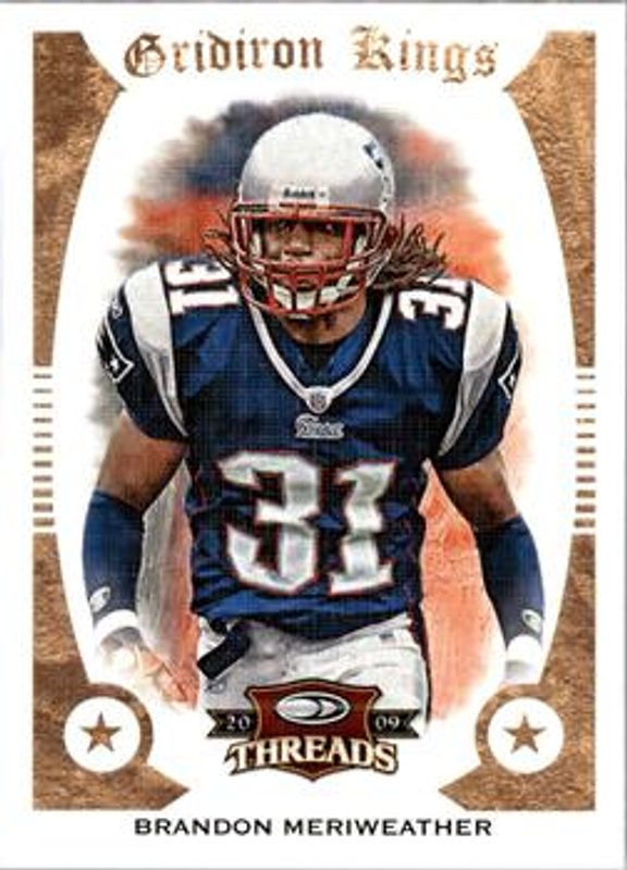 2009 Donruss Threads #8 Pro Gridiron Kings