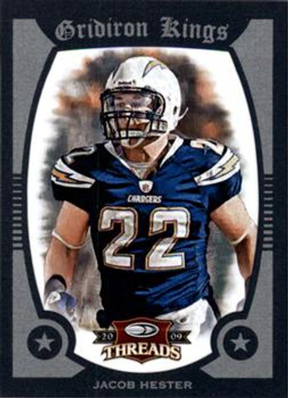 2009 Donruss Threads #21 Pro Gridiron Kings Framed - Blue /50