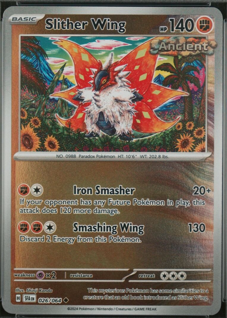 slither wing pokemon card price - 074/066 (074/066) [FF] Burning Turbulence (120) This Pokmon also does 90 damage to itself Slither Wing 2024 Scarlet &