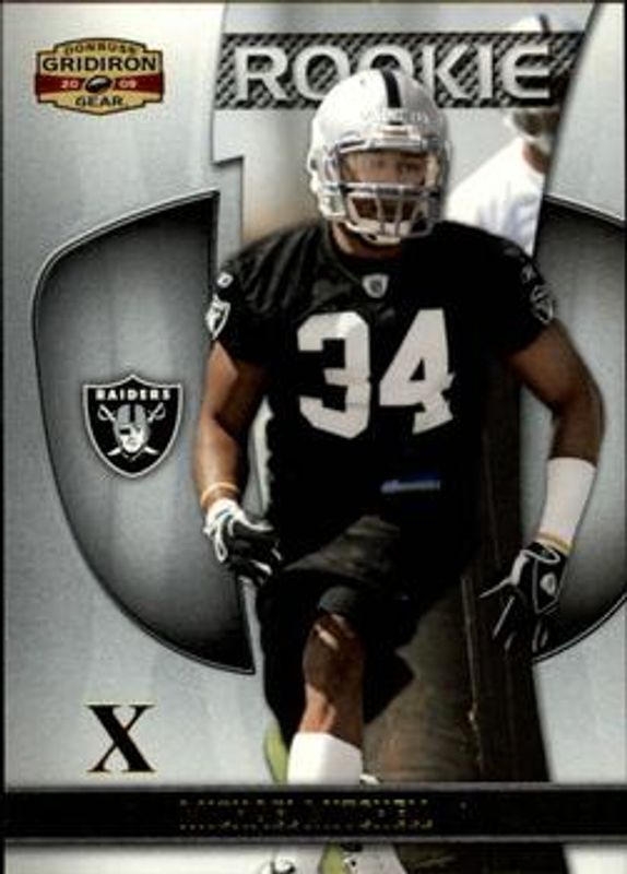 2009 Donruss Gridiron Gear #175 Gold X's /100