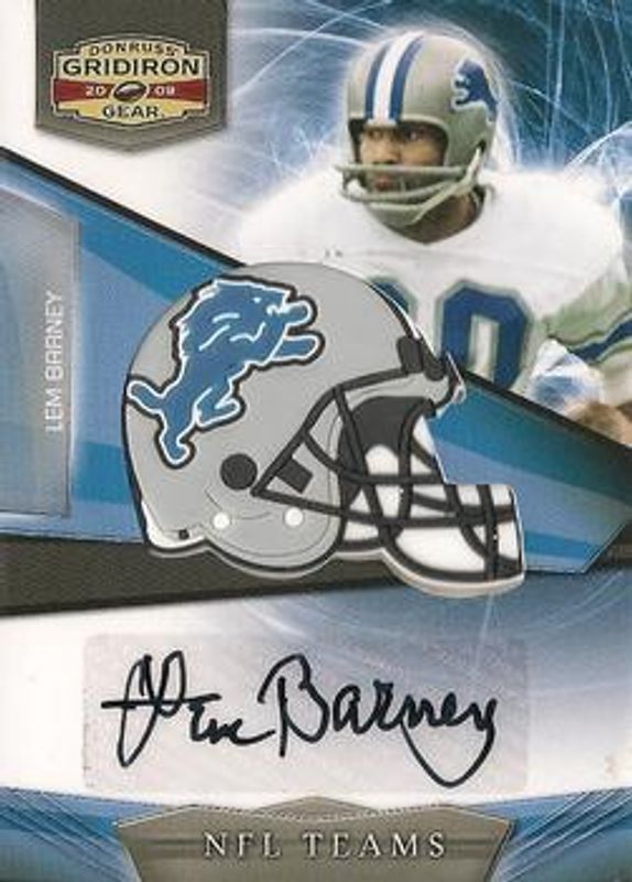 2009 Donruss Gridiron Gear #27 NFL Teams Veteran Signatures /75