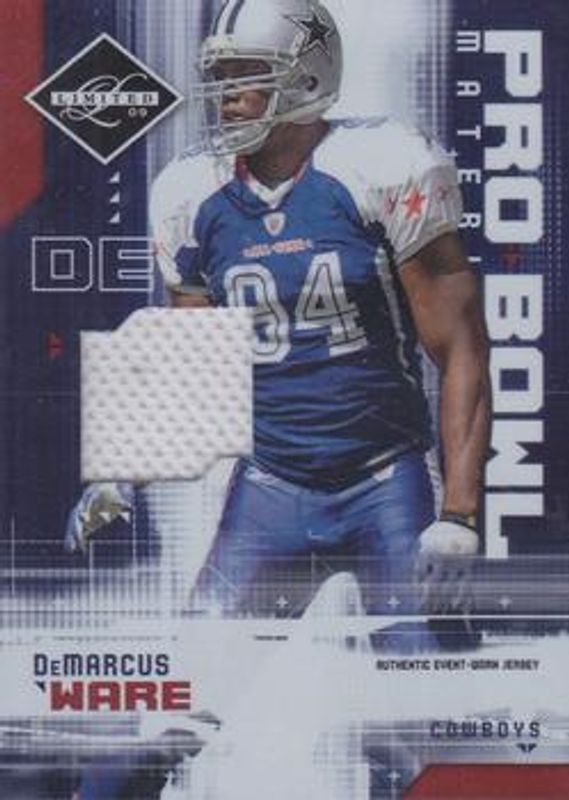 2009 Donruss Limited #2 Pro Bowl Materials /100