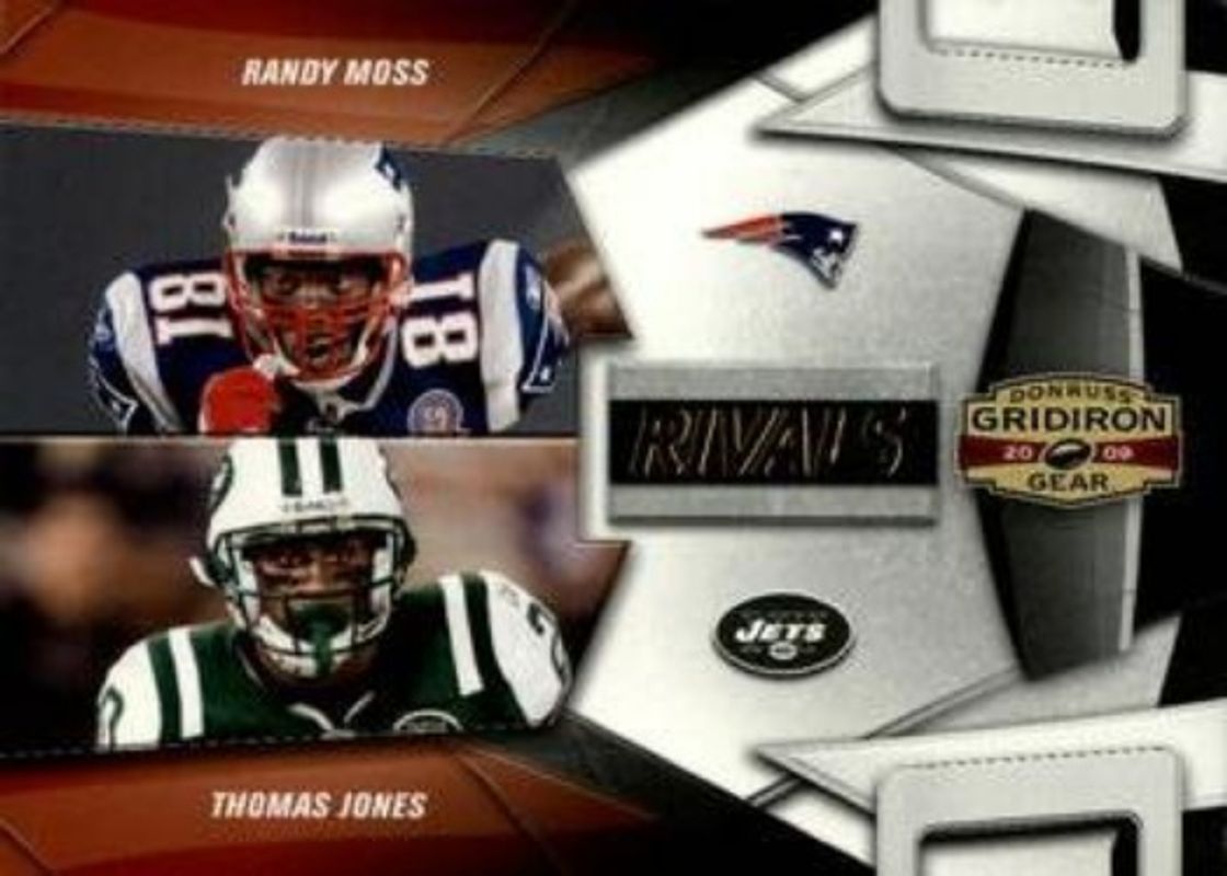2009 Donruss Gridiron Gear #2 Rivals - Gold /100
