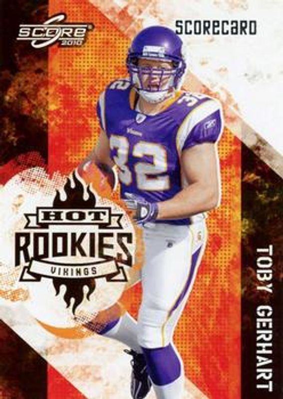 2010 Score #29 Hot Rookies - Scorecard /499