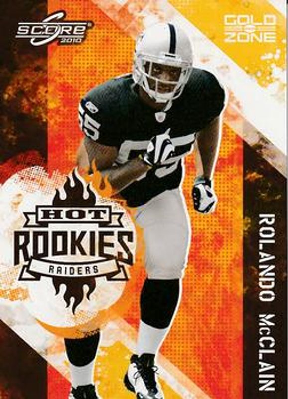 2010 Score #4 Hot Rookies - Gold Zone /299