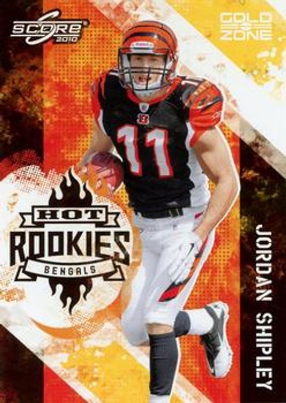 2010 Score #24 Hot Rookies - Gold Zone /299