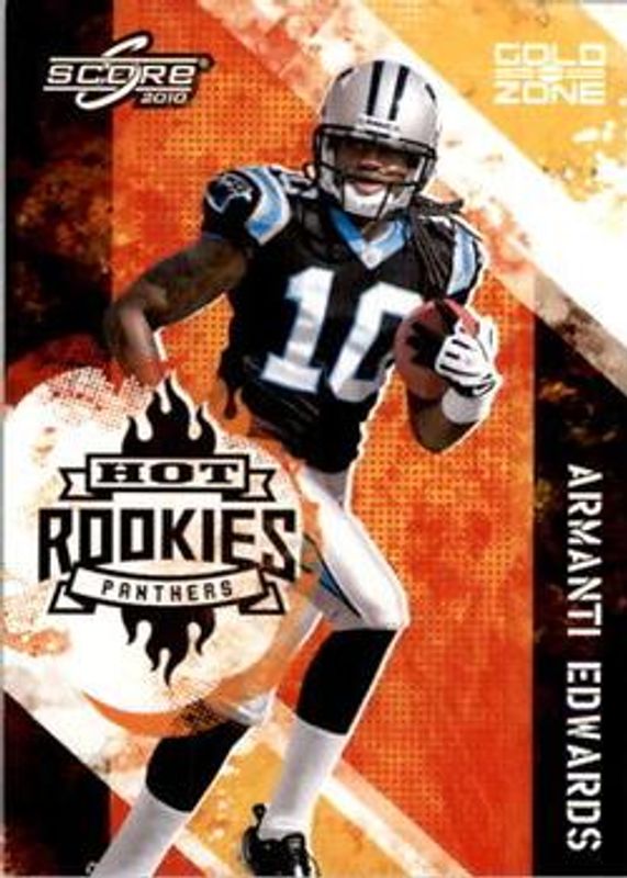 2010 Score #1 Hot Rookies - Gold Zone /299
