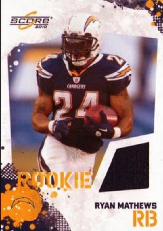 2010 Score #9 Rookie Jerseys