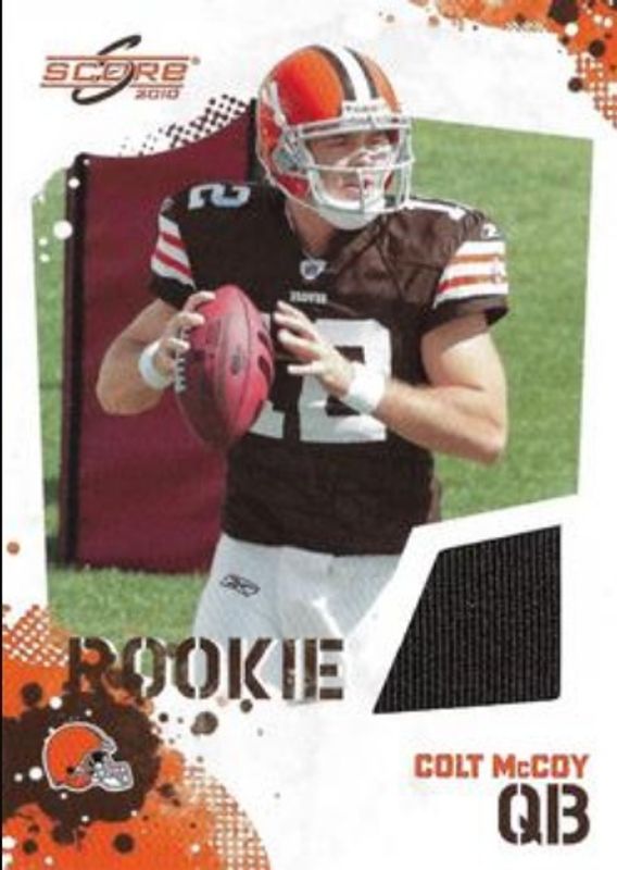 2010 Score #5 Rookie Jerseys