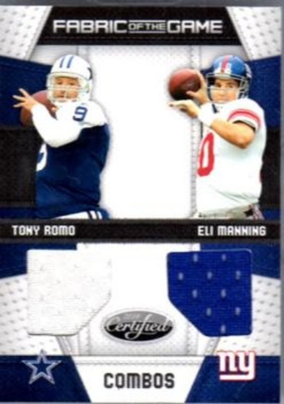 2010 Certified #12 Fabric of the Game Combos /100