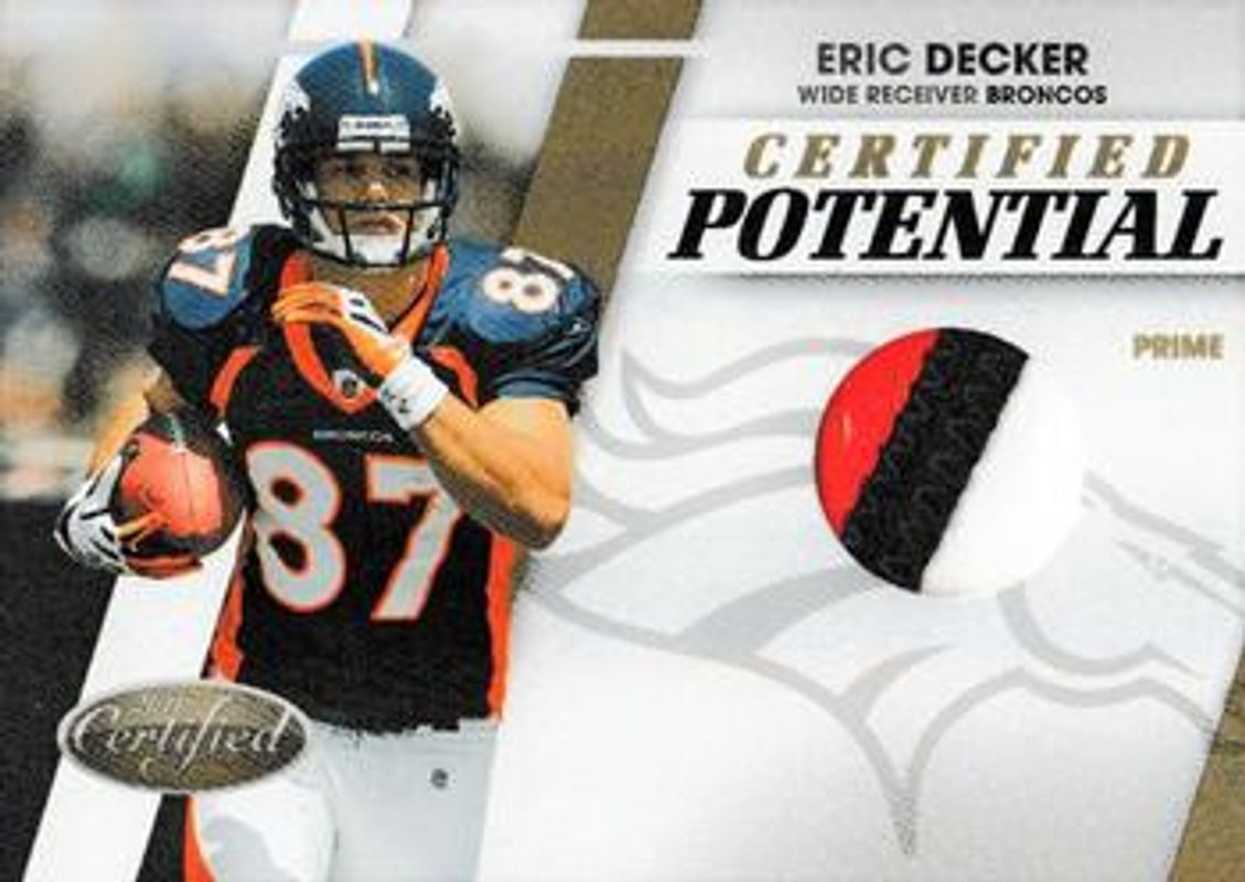 2010 Certified #2 Certified Potential Materials - Prime /50