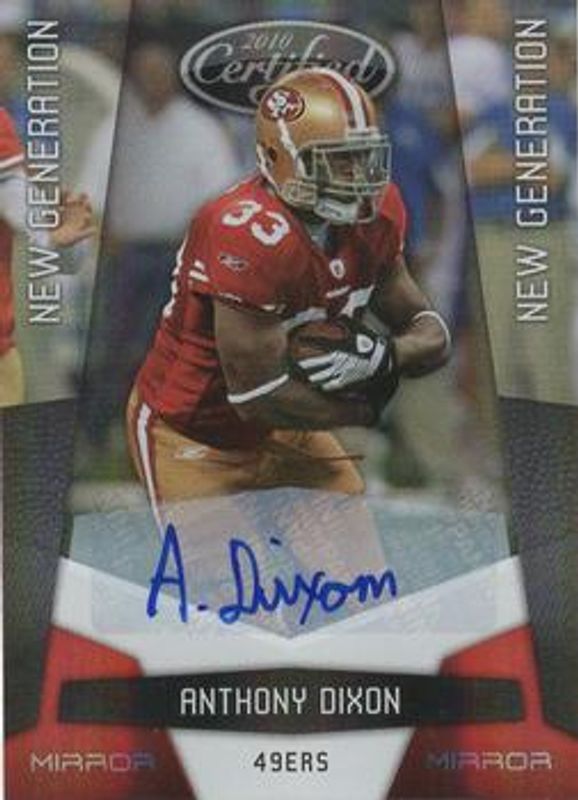 2010 Certified #175 Mirror Red Signatures /250