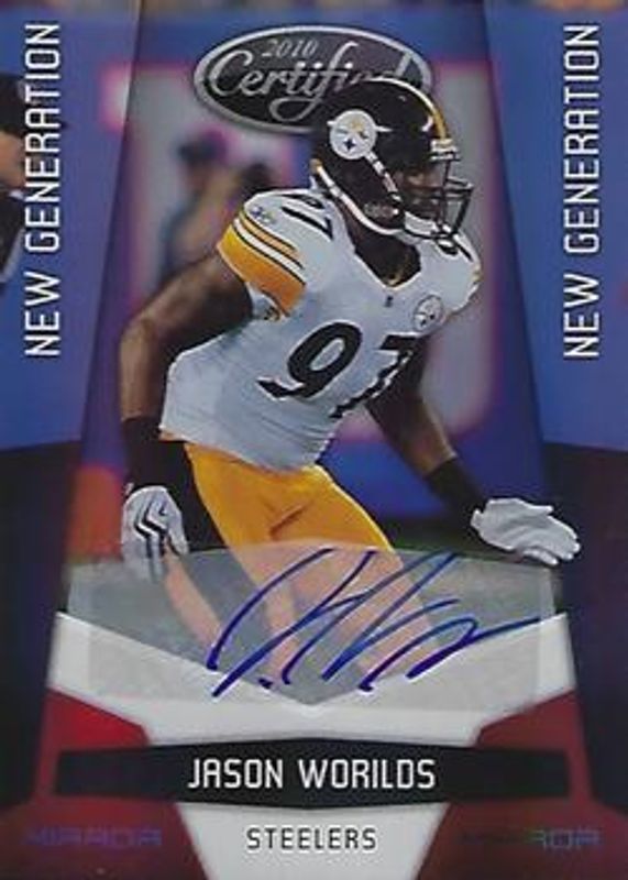 2010 Certified #219 Mirror Red Signatures /250