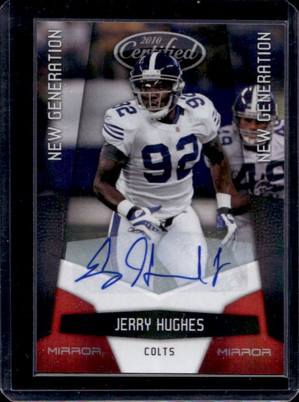 2010 Certified #221 Mirror Red Signatures /250