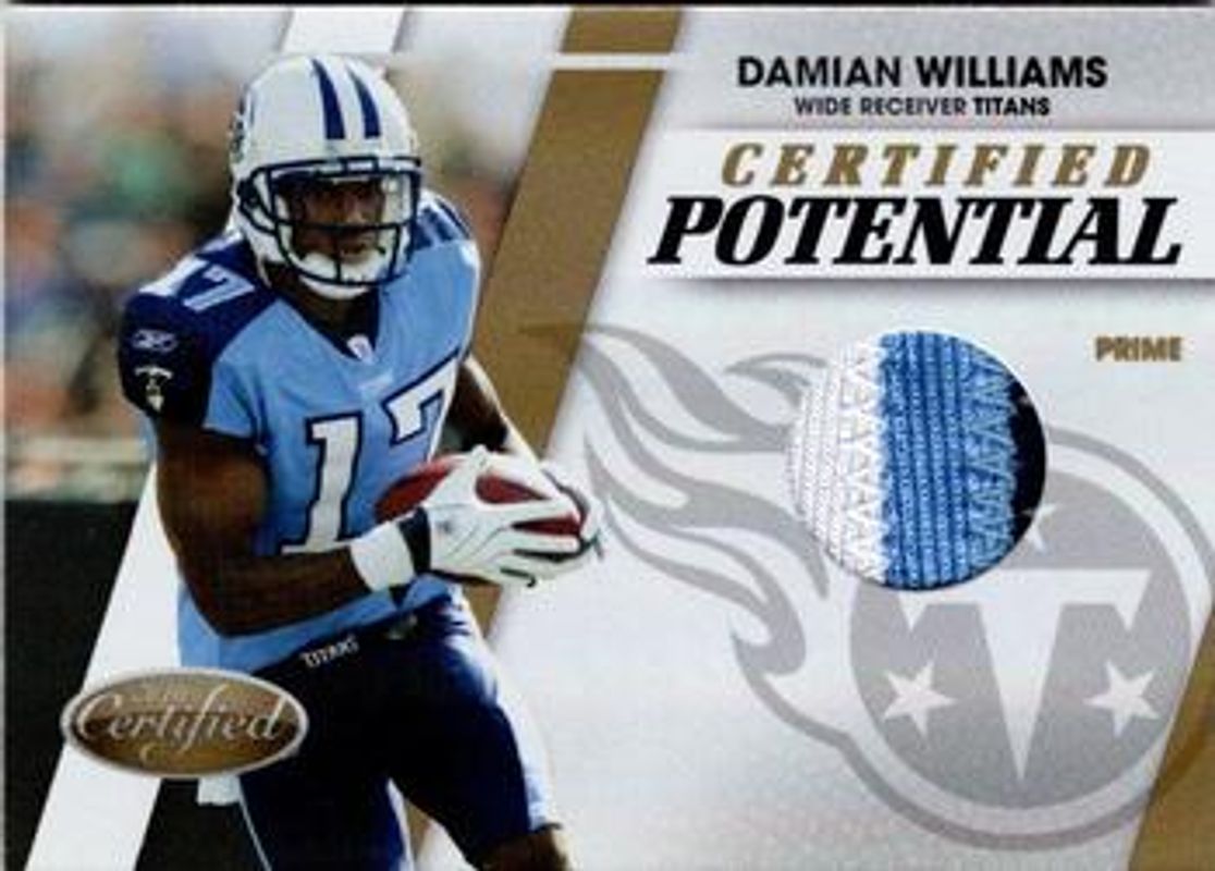 2010 Certified #19 Certified Potential Materials - Prime /50