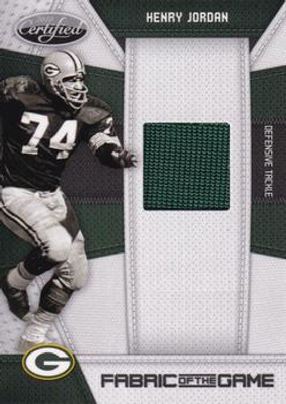 2010 Certified #65 Fabric of the Game /250