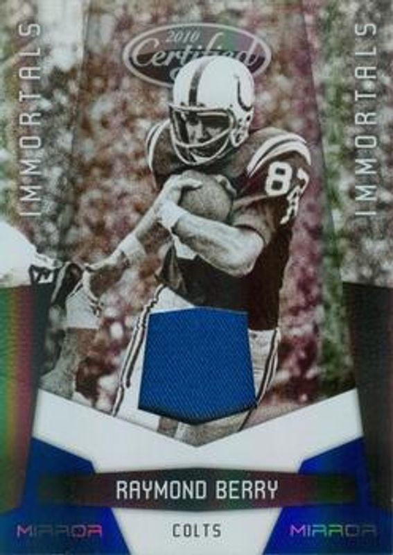 2010 Certified #166 Mirror Blue Materials /50