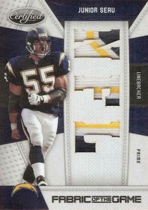 2010 Certified #90 Fabric of the Game NFL Die-Cut - Prime /25