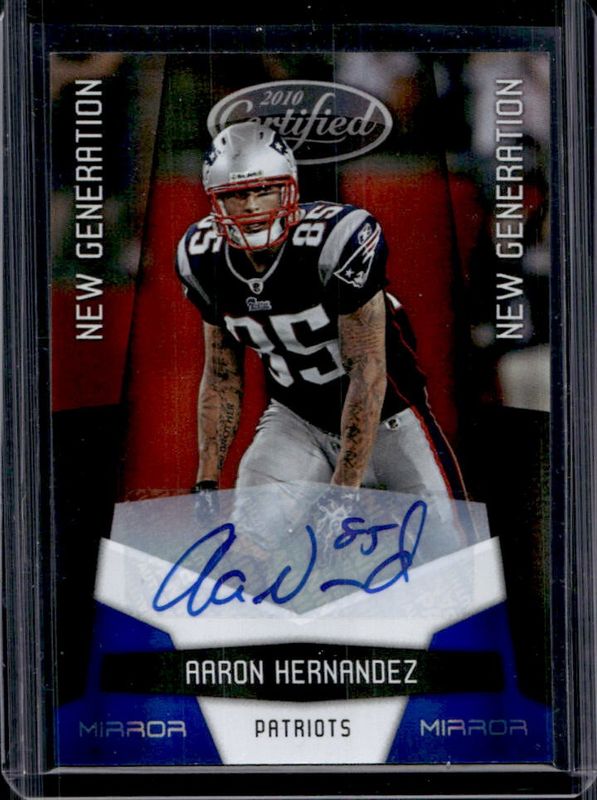 2010 Certified #171 Mirror Blue Signatures /50