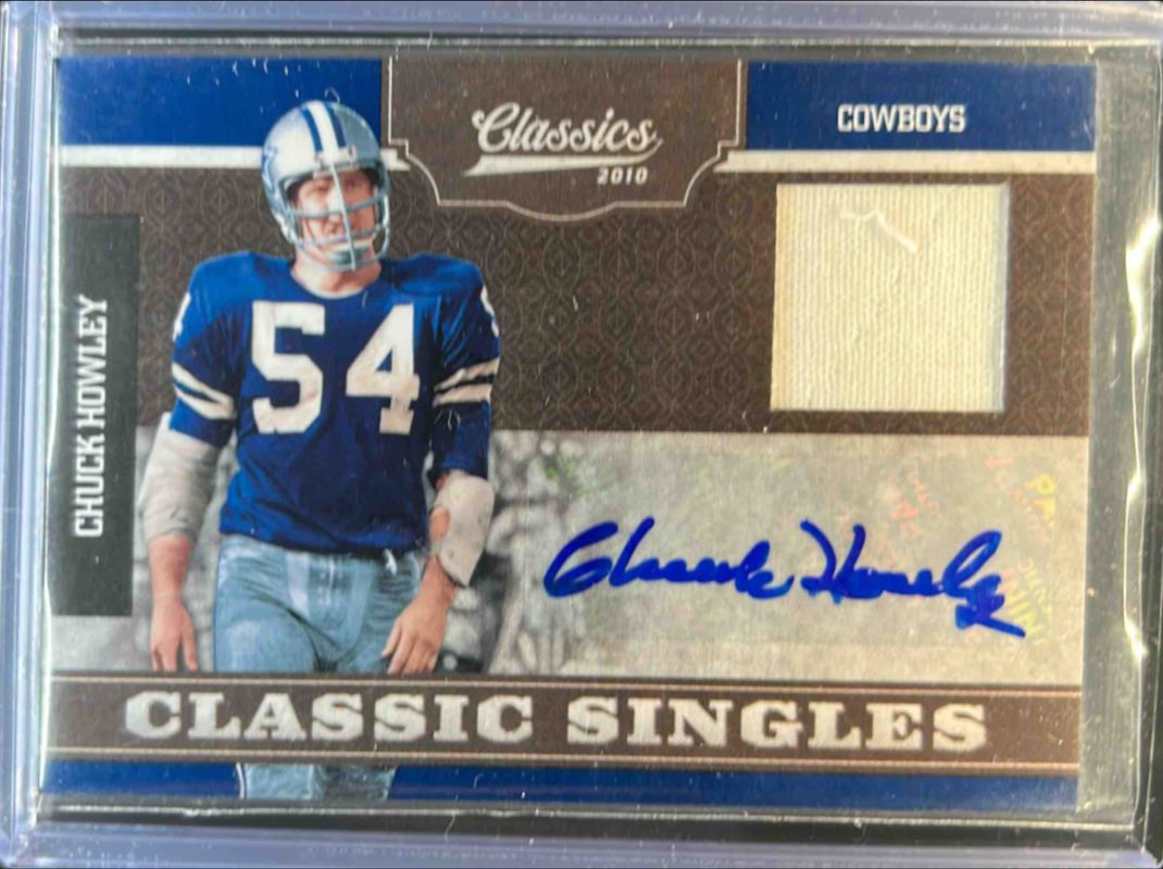 2010 Classics #6 Classic Singles Jerseys Autographs /25