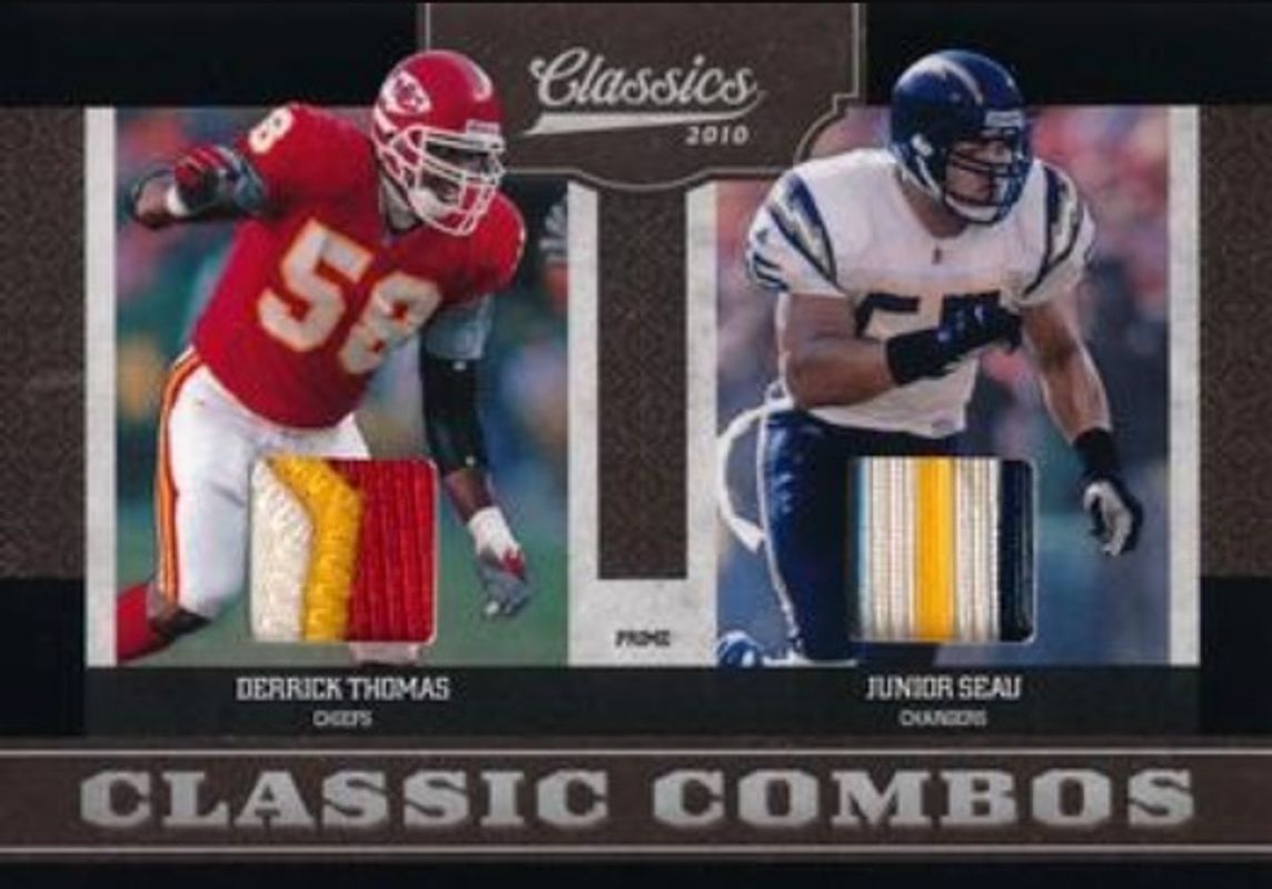 2010 Classics #2 Classic Combos Jerseys - Prime /25