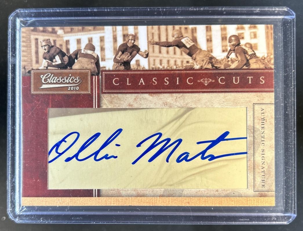 2010 Classics #55 Classic Cuts /3