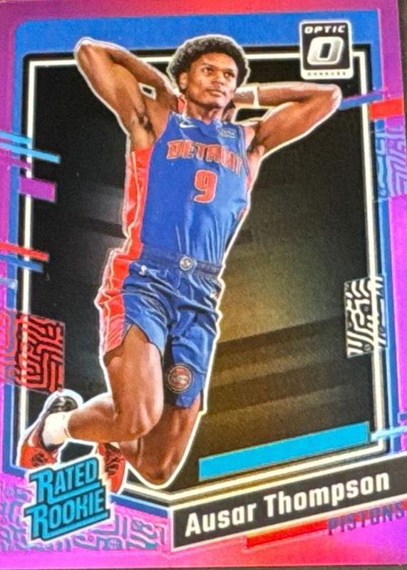 Ausar Thompson 2023 Optic #235 Pink /25 Rookie RAW