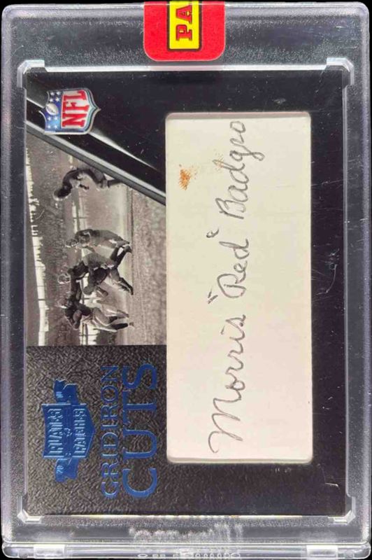 2010 Plates & Patches #1 Gridiron Cut Autographs /18