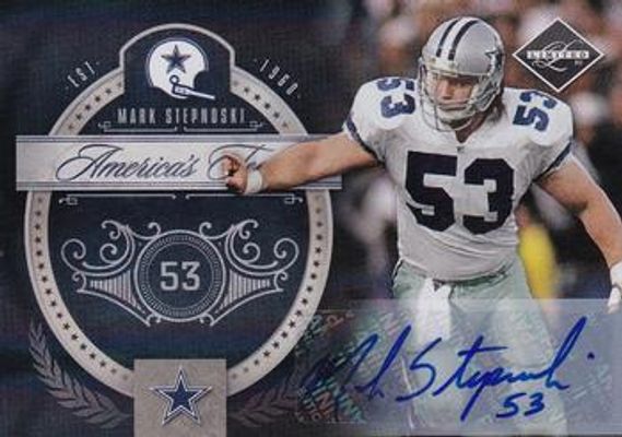 2010 Limited #19 America's Team Autographs /50