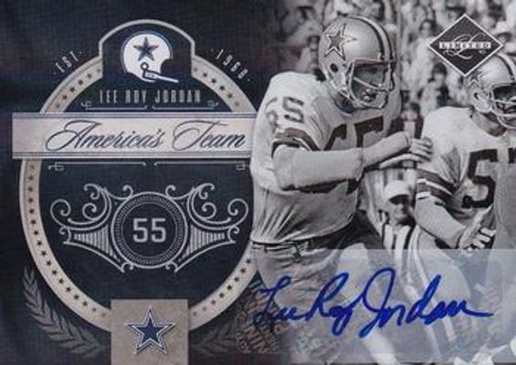 2010 Limited #18 America's Team Autographs /50