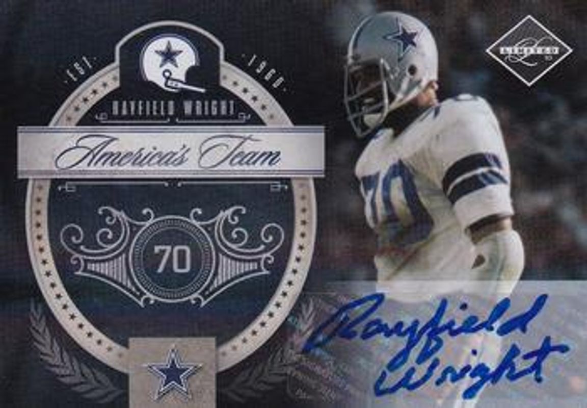 2010 Limited #22 America's Team Autographs /50