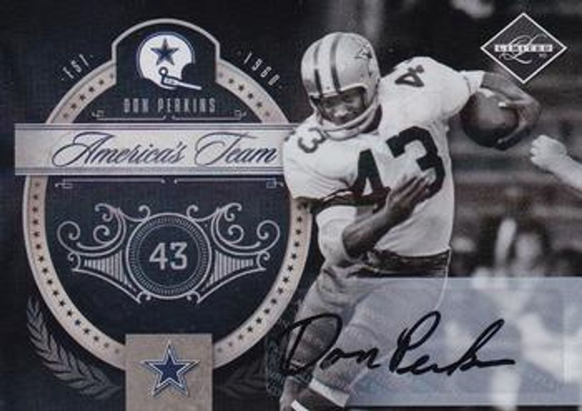 2010 Limited #11 America's Team Autographs /50
