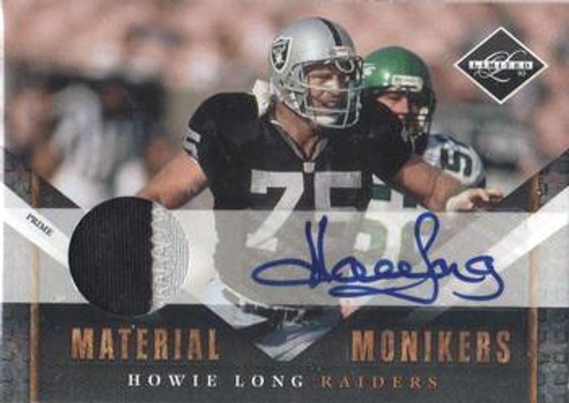 2010 Limited #20 Material Monikers - Prime /15