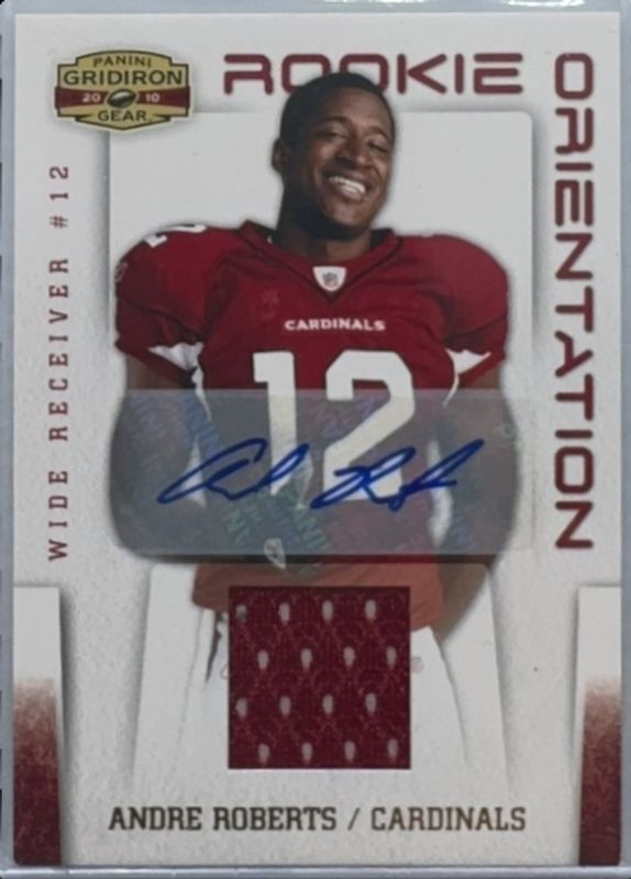 2010 Gridiron Gear #16 Rookie Orientation Jerseys Autographs /50