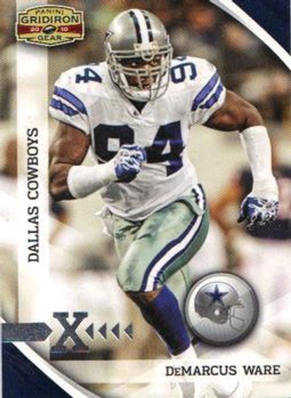 2010 Gridiron Gear #37 Silver X's /250